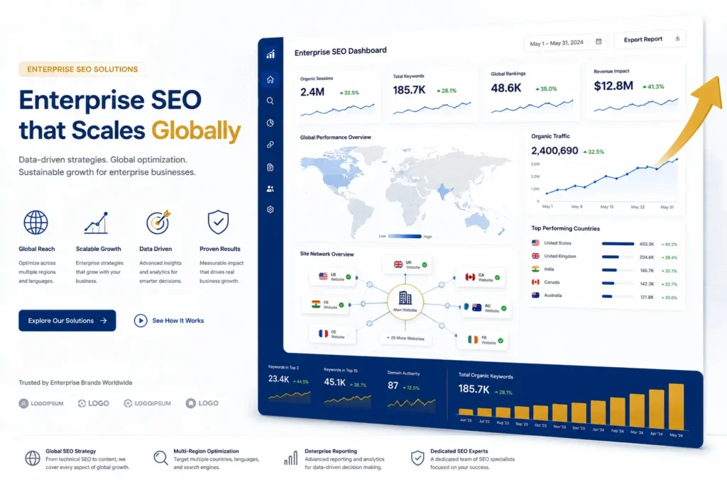 Enterprise SEO services for business growth