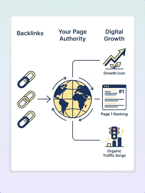 Off-page SEO strengthens brand authority