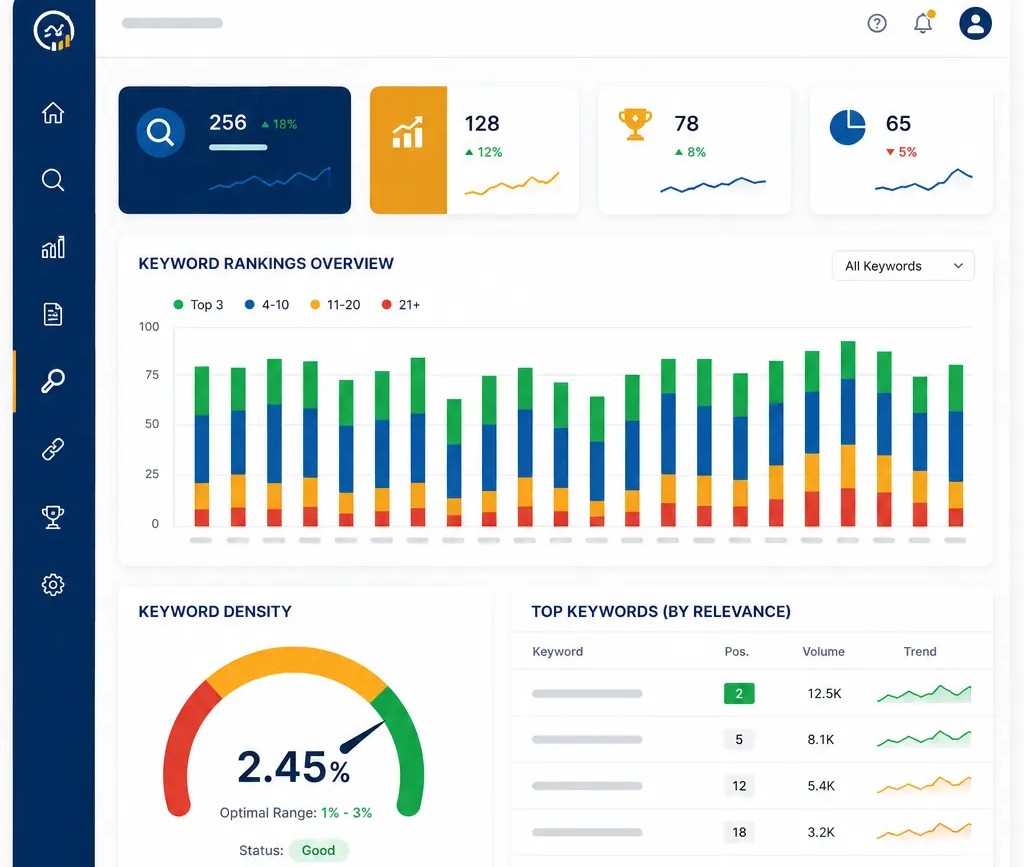 Professional on-page SEO services to improve website rankings, traffic