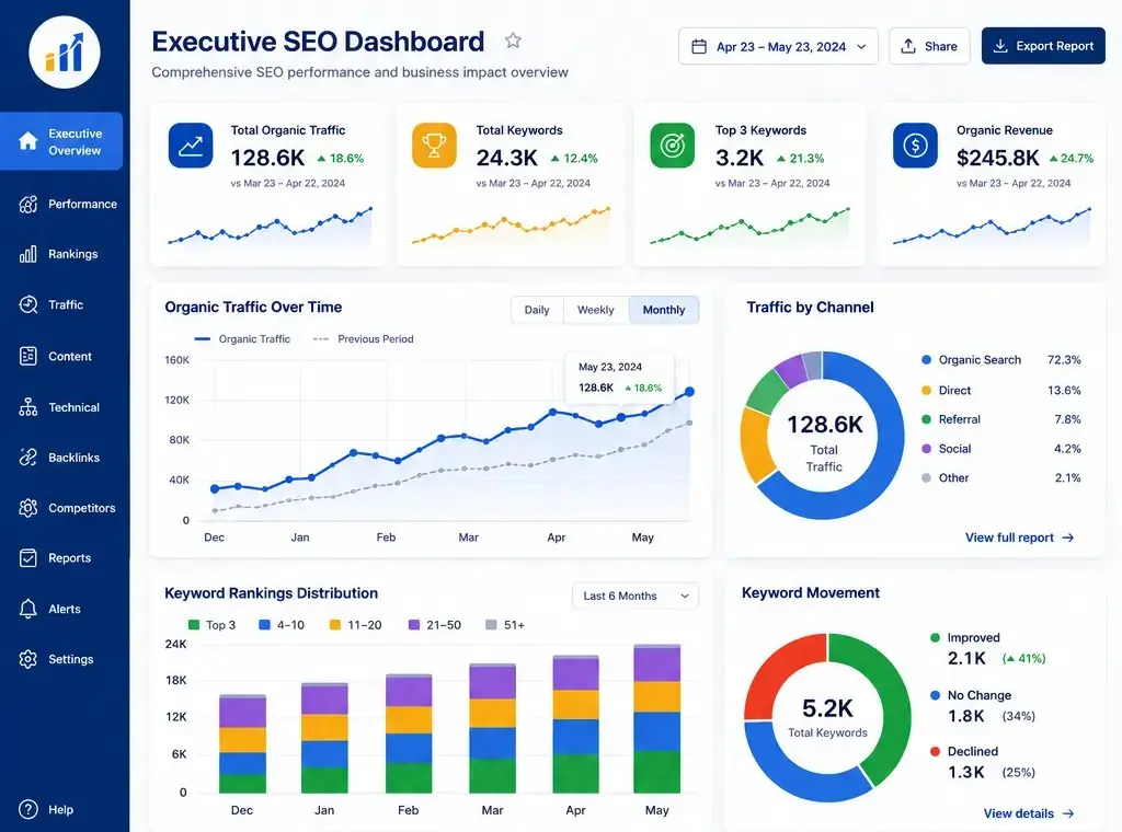 Next-level enterprise SEO services